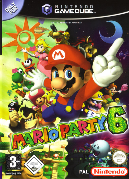 Mario Party 6 — box-2D (DE)