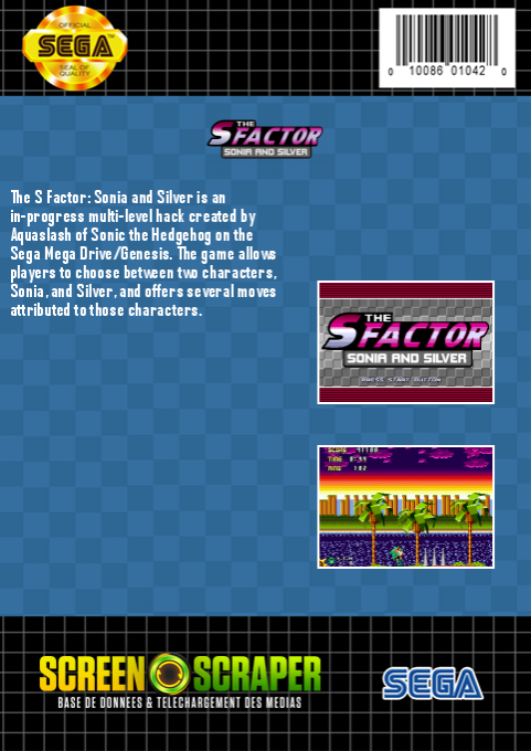 The S Factor : Sonia and Silver — box-2D-back (SS)