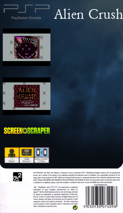 Alien Crush — box-2D-back (SS)
