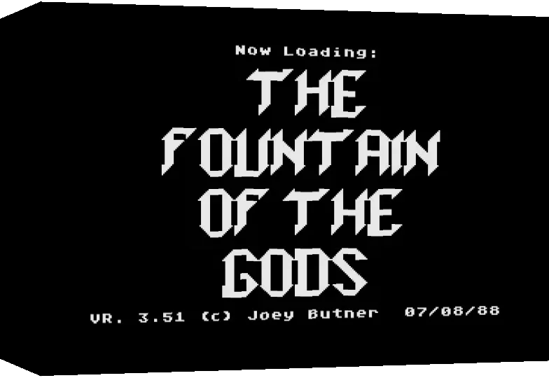 Fountain Of The Gods, The — box-3D (WOR)