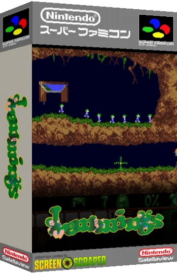 Lemmings — box-3D (SS)