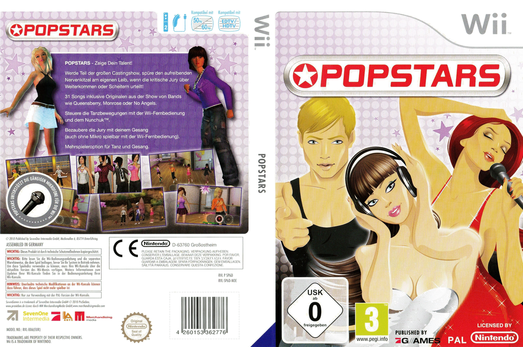 Popstars — box-texture (DE)