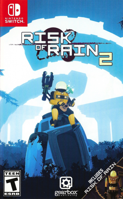 Risk of Rain 1 plus 2 box art