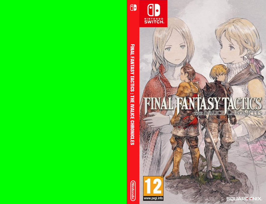 Final Fantasy Tactics - The Ivalice Chronicles — box-texture (EU)