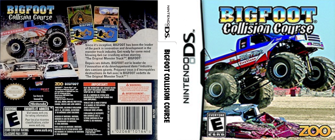 Bigfoot - Collision Course — box-texture (US)