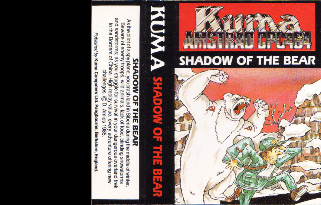 Shadow Of The Bear, The — box-texture (EU)