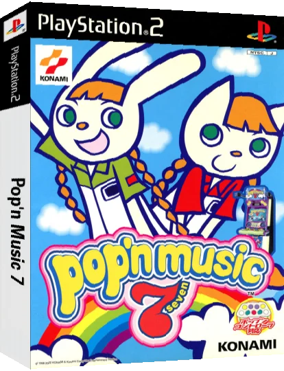Pop'n Music 7 — box-3D (JP)