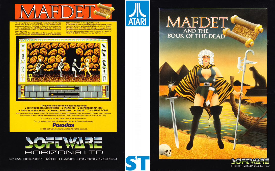 Mafdet and the Book of the Dead — box-texture (WOR)