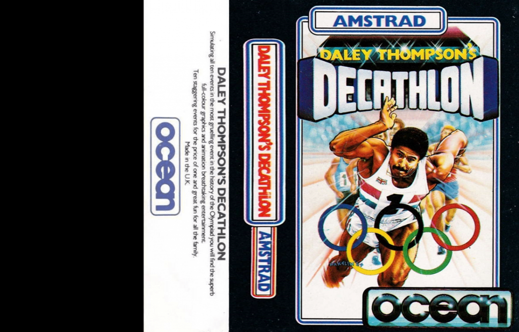 Daley Thompson's Decathlon — box-texture (EU)