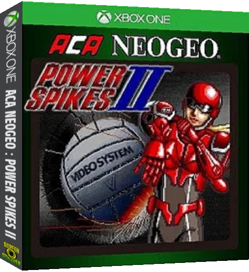 ACA NeoGeo : Power Spikes II — box-3D (WOR)