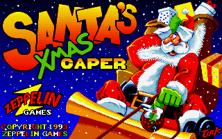 Santa's Xmas Caper — sstitle (EU)
