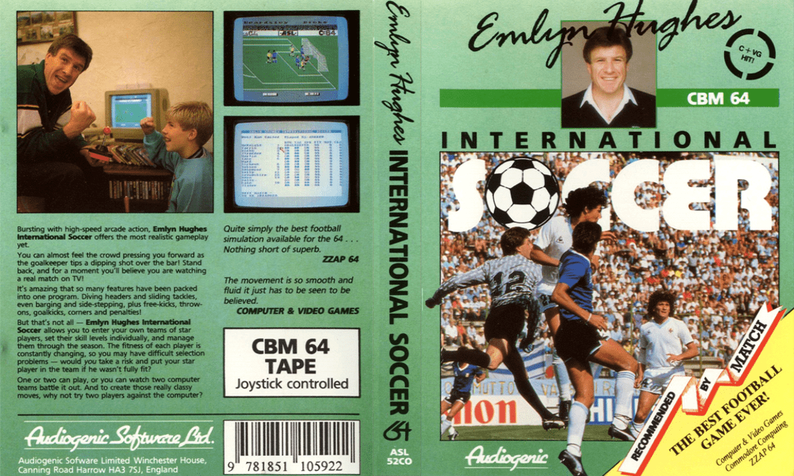 Emlyn Hughes International Soccer — box-texture (EU)