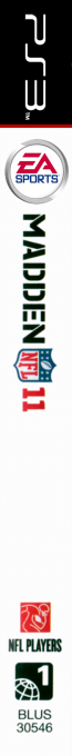 Madden NFL 11 — box-2D-side (US)