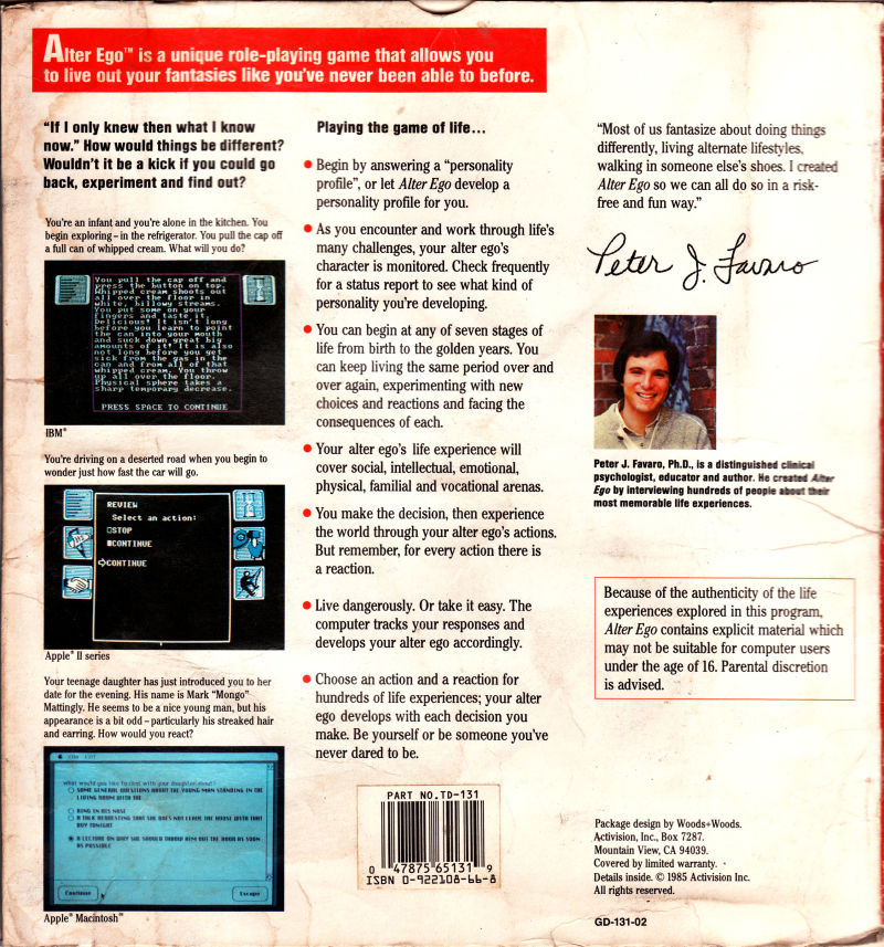 Alter Ego — box-2D-back (US)