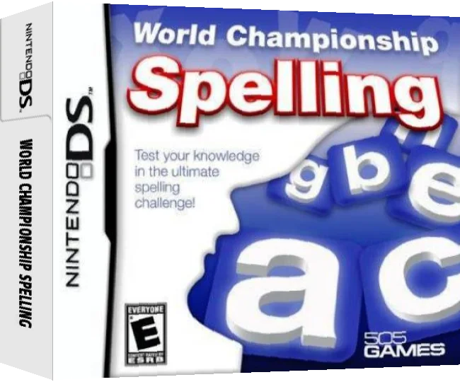 World Championship Spelling — box-3D (US)