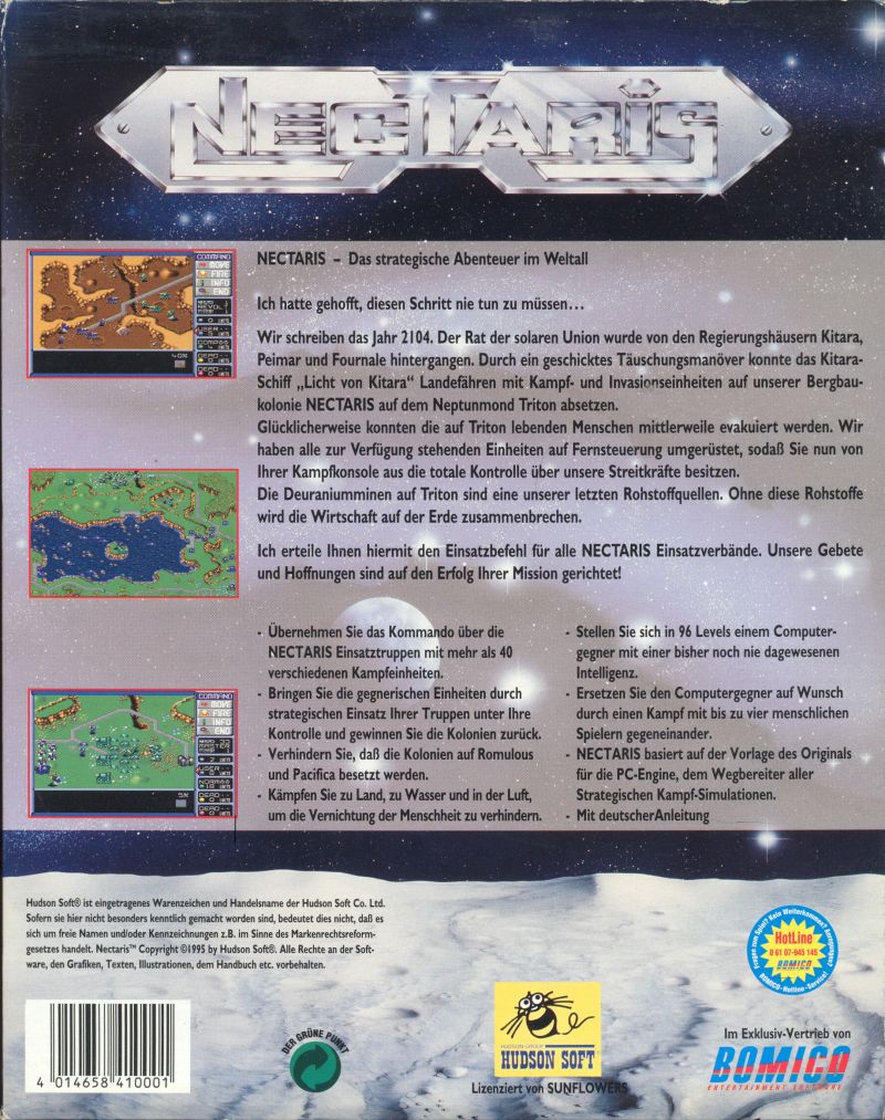 Nectaris — box-2D-back (DE)