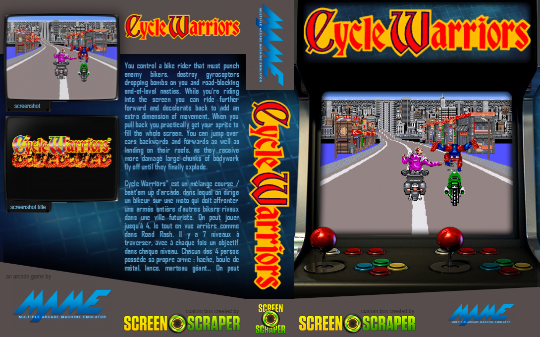 Cycle Warriors — box-texture (SS)