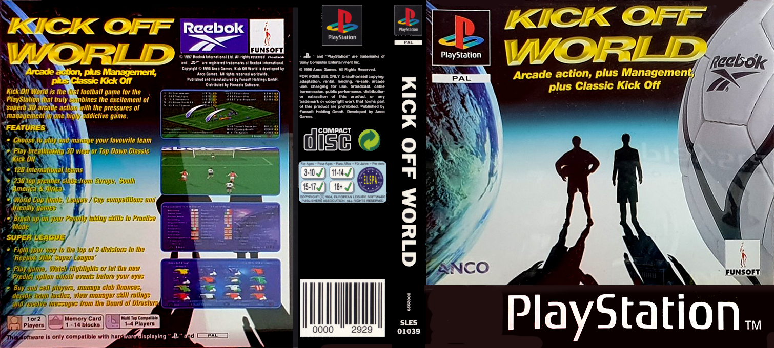 Kick Off World — box-texture (EU)