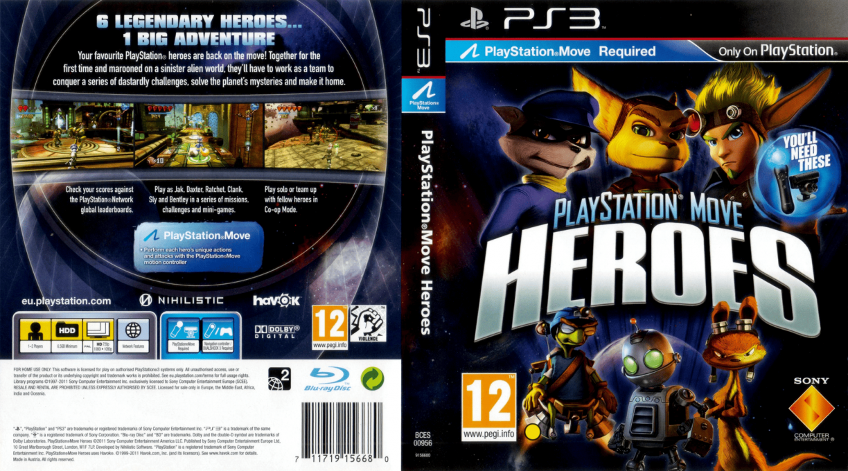 PlayStation Move Heroes — box-texture (EU)
