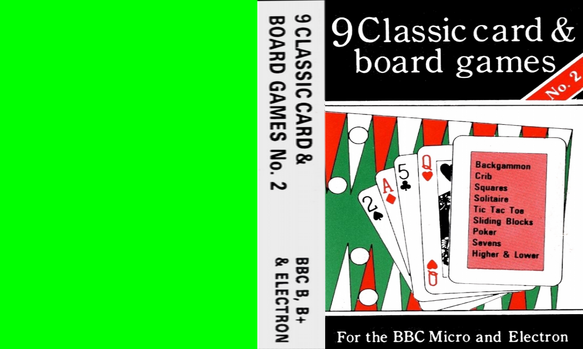 9 Classic card and board games : No. 2 — box-texture (WOR)