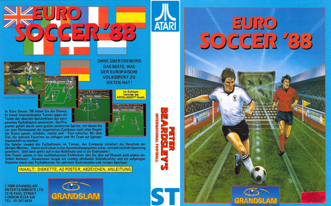 Peter Beardsley's International Football — box-texture (EU)