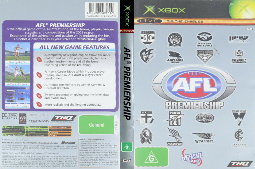 AFL Premiership — box-texture (AU)