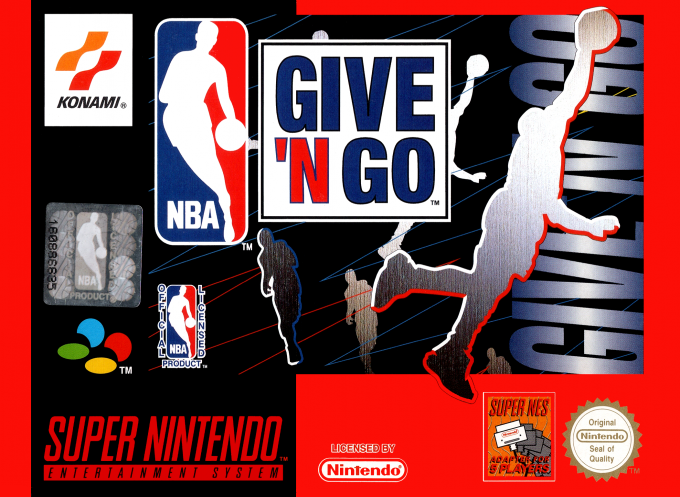 Nba Give'n Go — box-2D (EU)