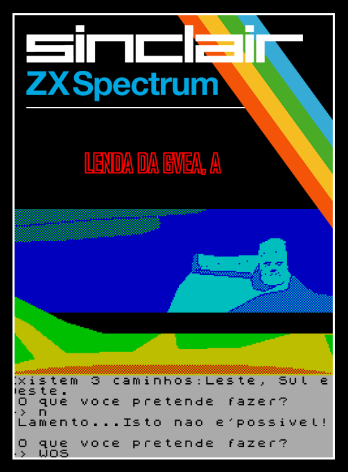 Lenda Da Gvea, A box art