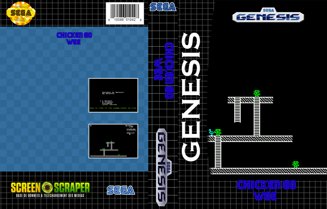 Chicken Go Wee! — box-texture (SS)