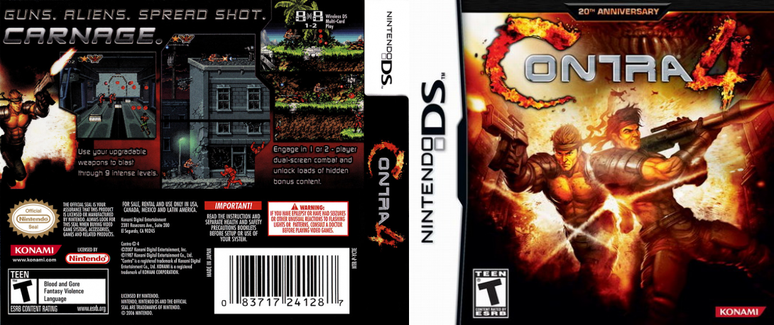 Contra 4 — box-texture (US)