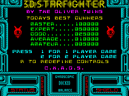3d Starfighter — sstitle (EU)