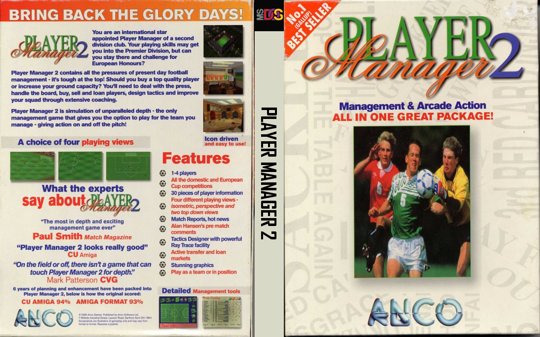 Player Manager 2 — box-texture (EU)