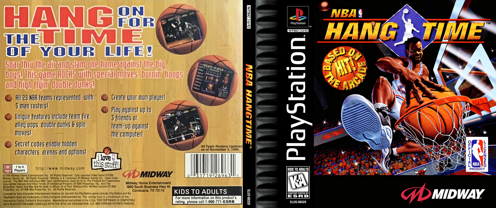 Nba Hangtime — box-texture (US)