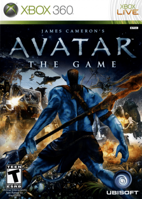 James Cameron's Avatar The Game box art