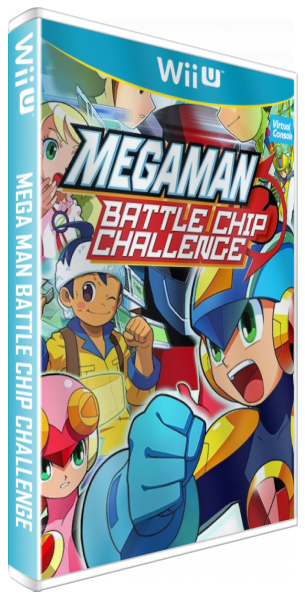 Mega Man - Battle Chip Challenge — box-3D (WOR)