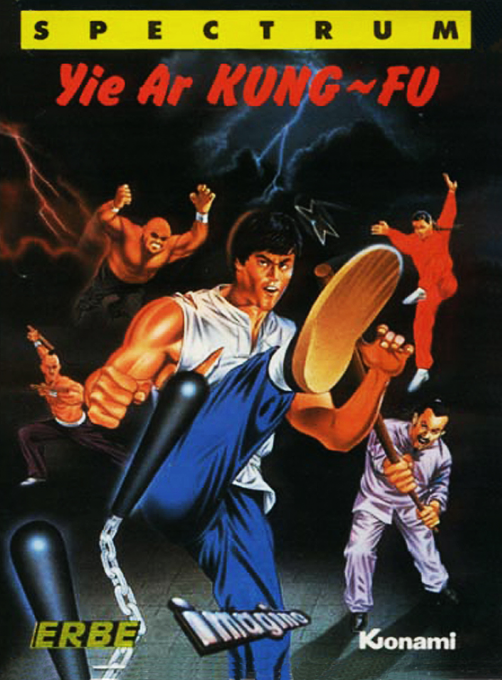 Yie Ar Kung-Fu — box-2D (SP)