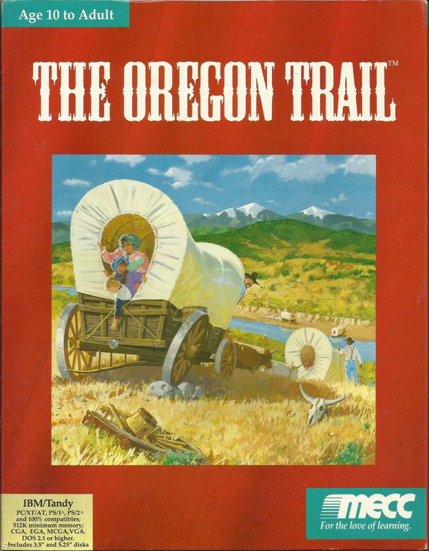 Oregon Trail, The box art