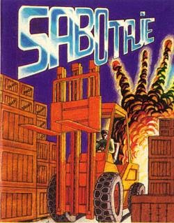 Sabotaje box art