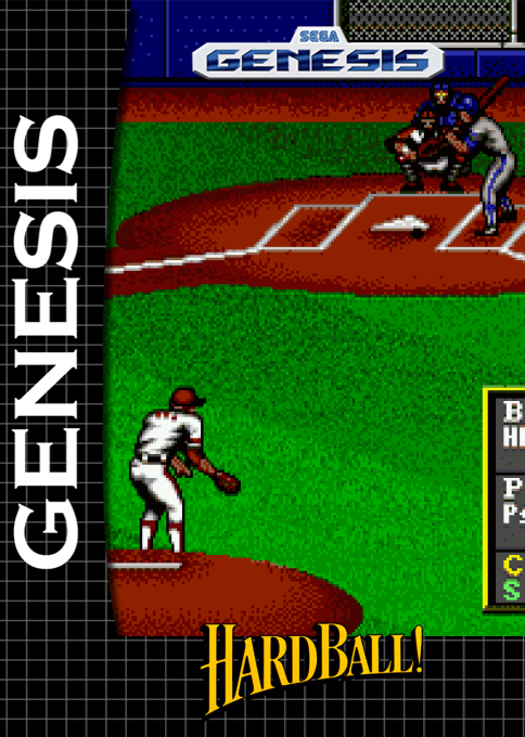Hardball! — box-2D (SS)