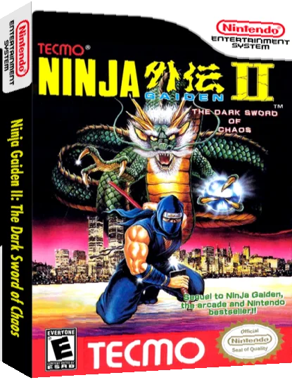 Ninja Gaiden 2 — box-3D (US)
