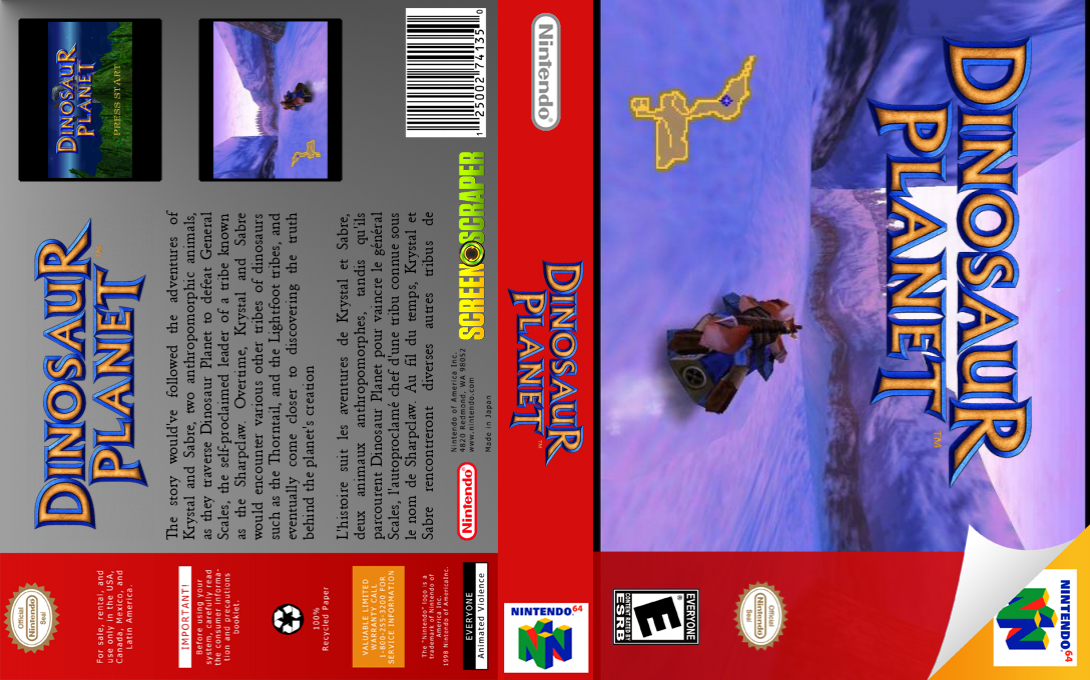 Dinosaur Planet — box-texture (SS)
