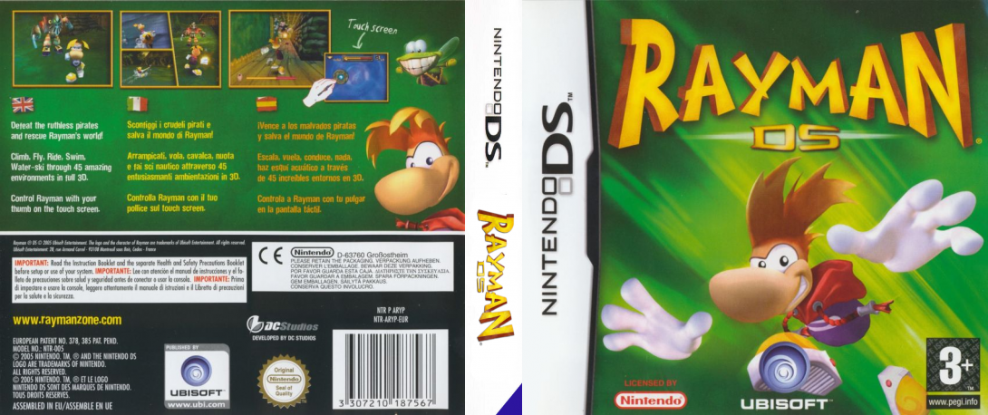 Rayman Ds — box-texture (EU)