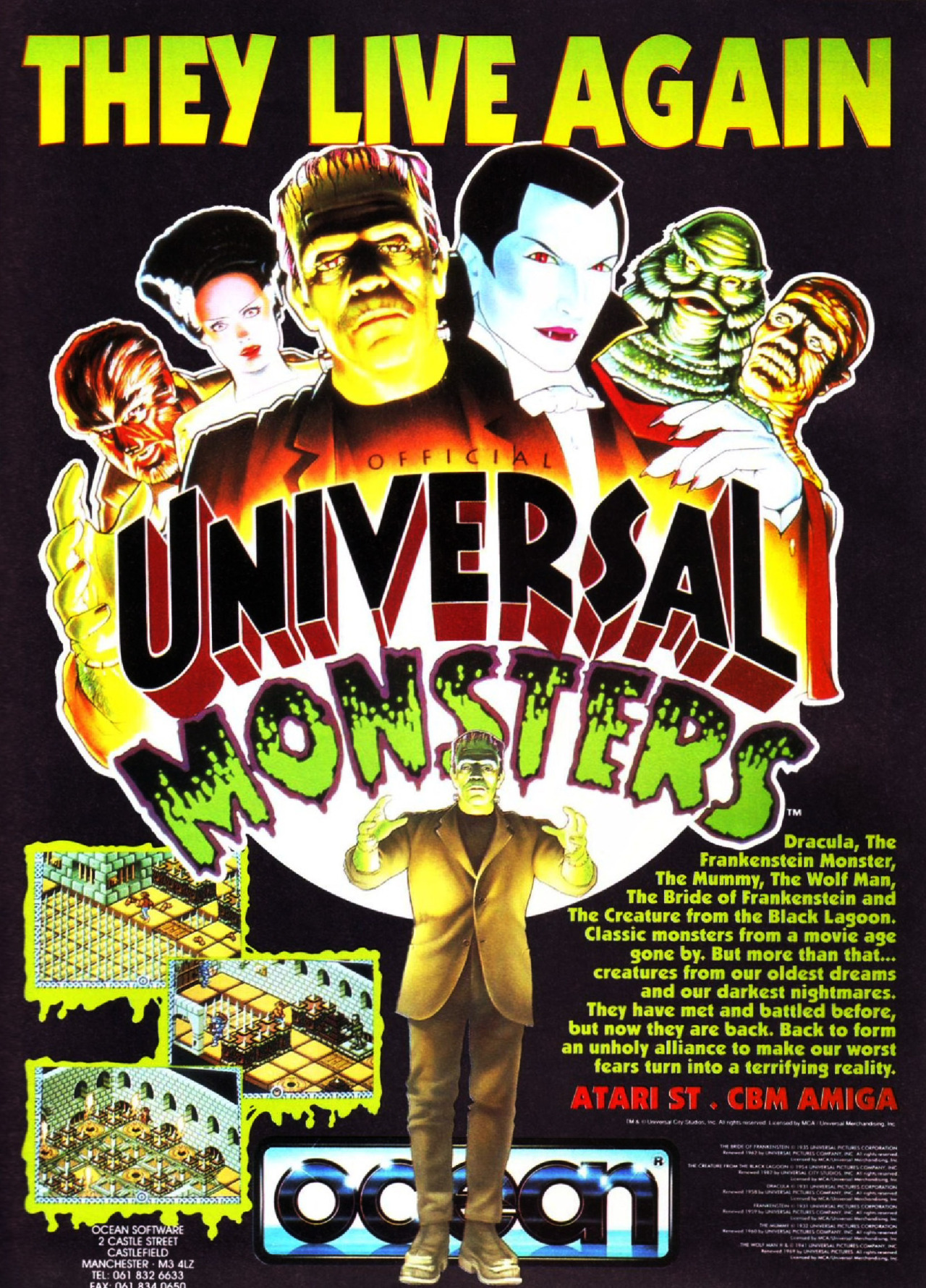 Universal Monsters box art