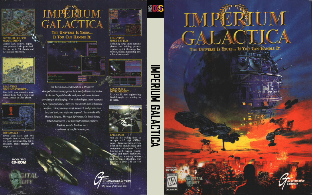 Imperium Galactica — box-texture (US)