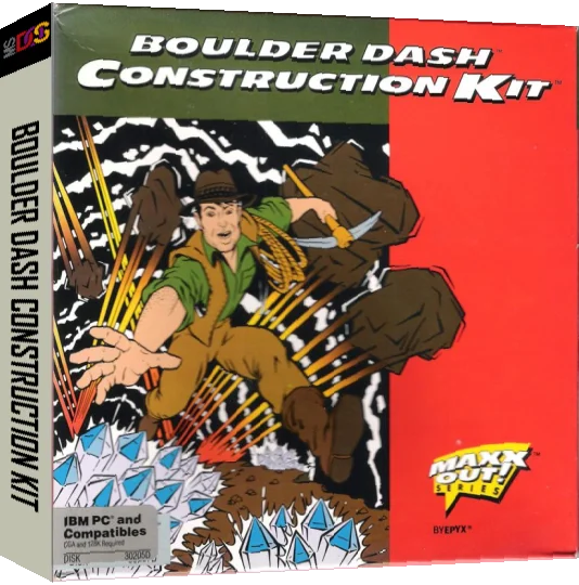 Boulder Dash Construction Kit — box-3D (US)