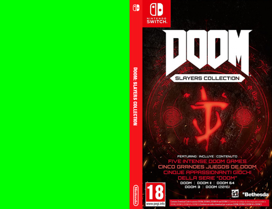 DOOM - Slayers Collection — box-texture (EU)