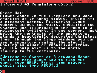 Ghosts of Blackwood Manor, The — ss (WOR)