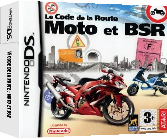 Code de la Route, Le - Moto et BSR — box-3D (FR)