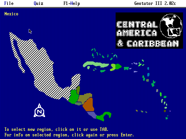 Geotutor III : Central America box art