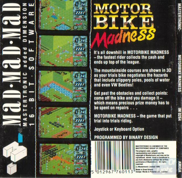 Motorbike Madness — box-2D-back (EU)